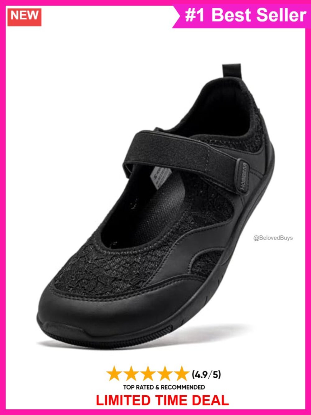 Mary Jane Flats Wide Width Ballet Shoes Leather Comfort Sneakers